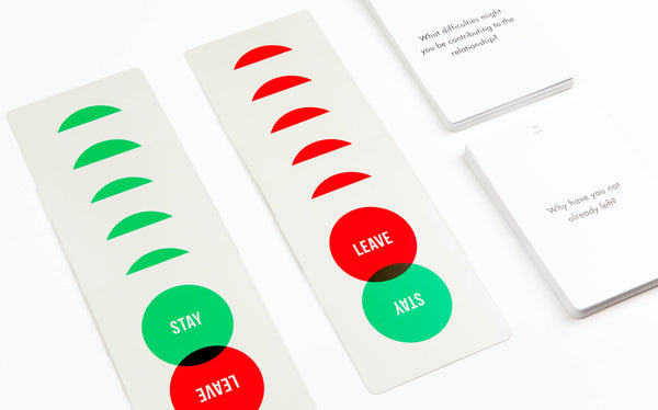 Stay or Leave? A tool to decide whether your relationship has a future.
